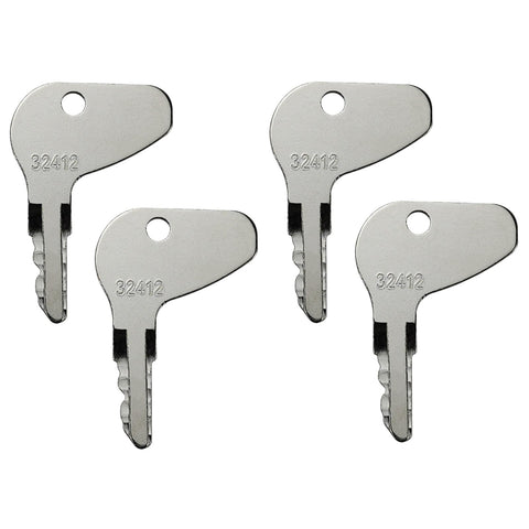 Gradora 32412 tractor keys pack for quick replacement and on-site use