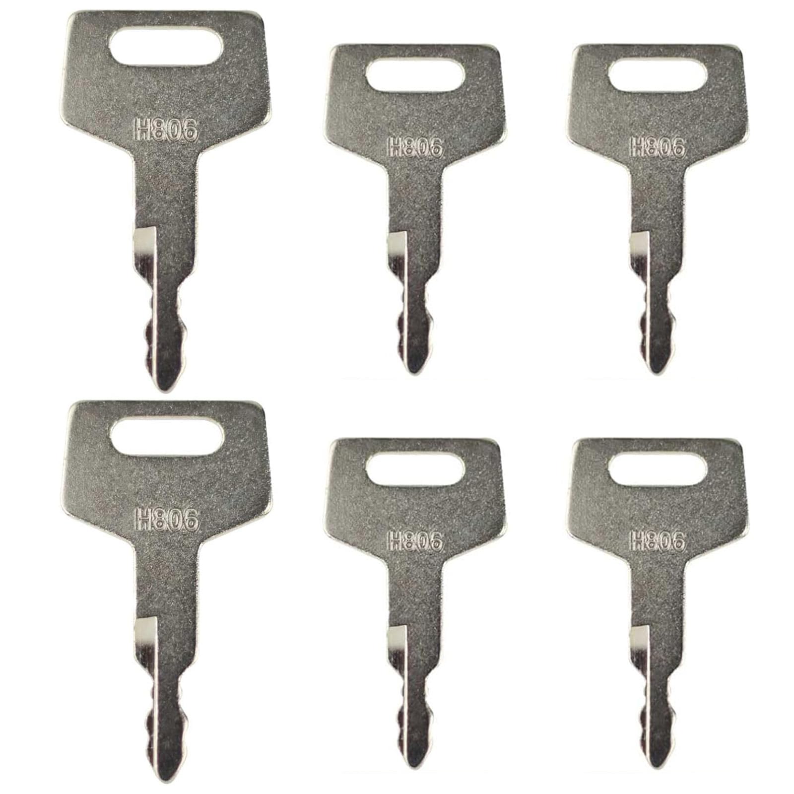 Gradora 6pc H806 keys side packaging showing ready-to-use kit.
