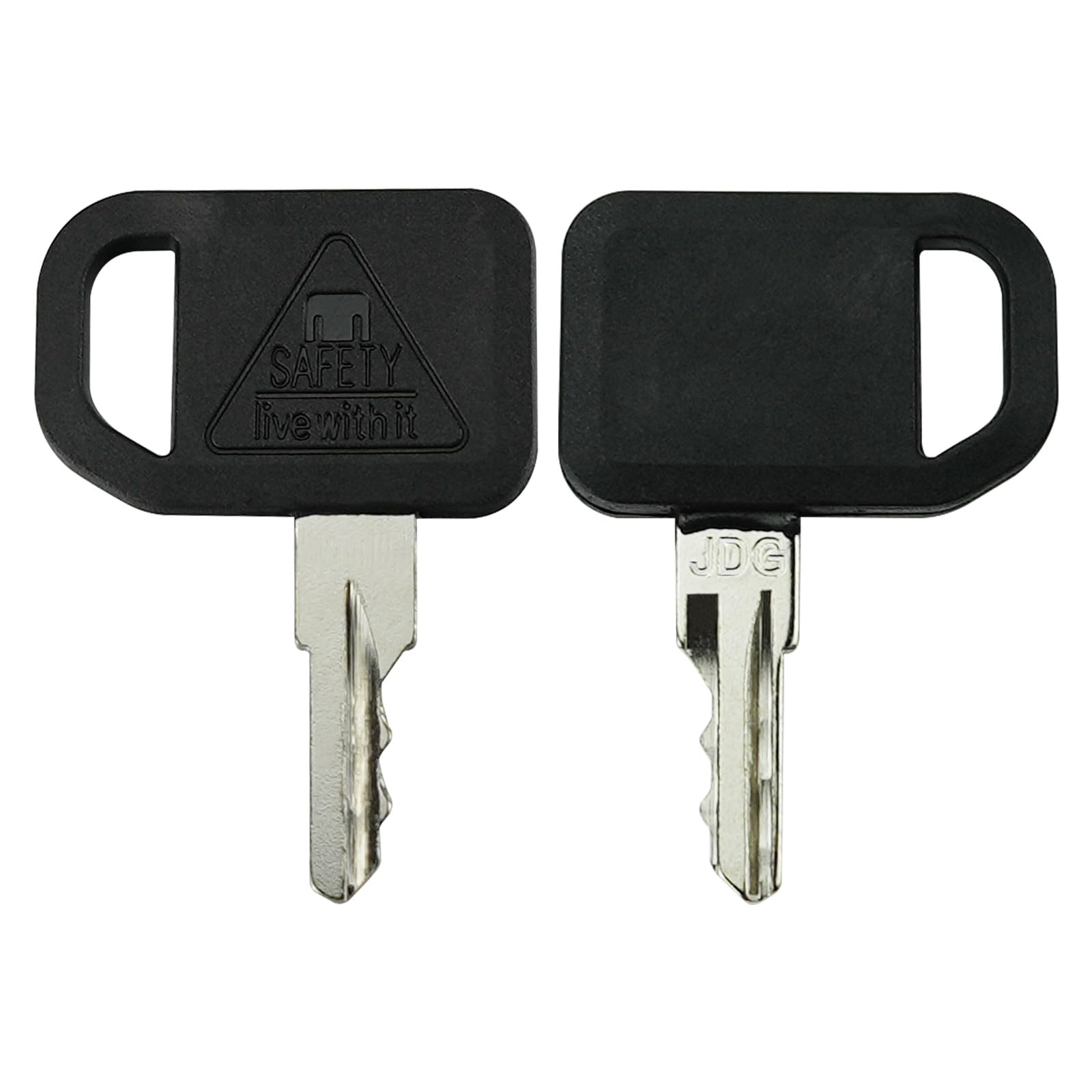Gradora AM131841 keys with John Deere compatibility highlighted for easy identification.