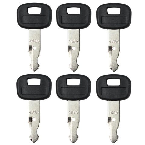 Gradora 6Pcs 459A keys for quick replacement during maintenance.