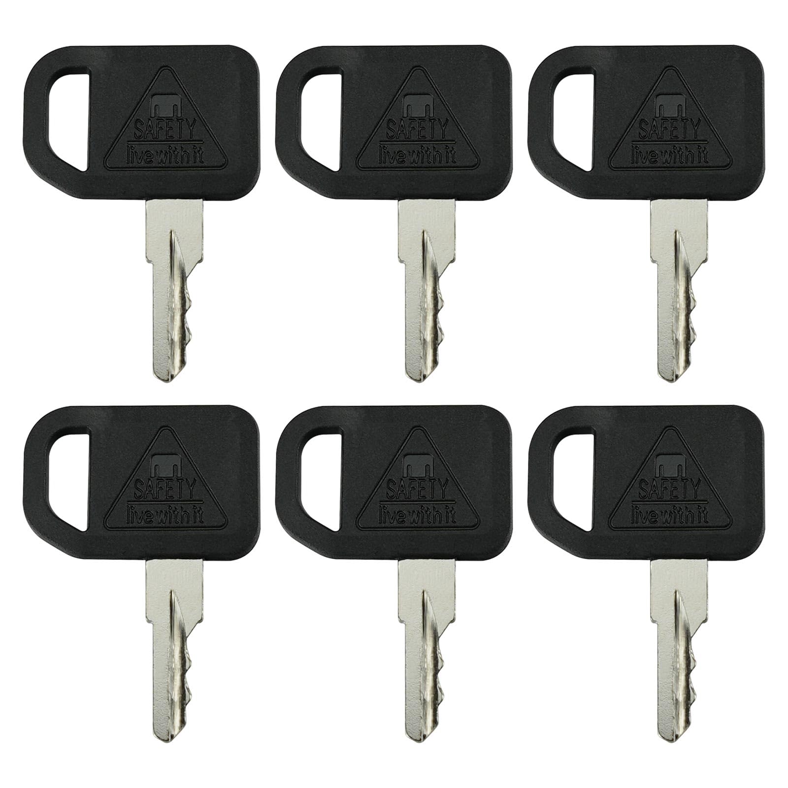 Gradora AM131841 ignition keys pack on table, ready for quick tractor starts.