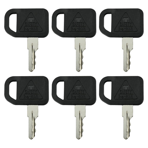 Gradora AM131841 ignition keys pack on table, ready for quick tractor starts.
