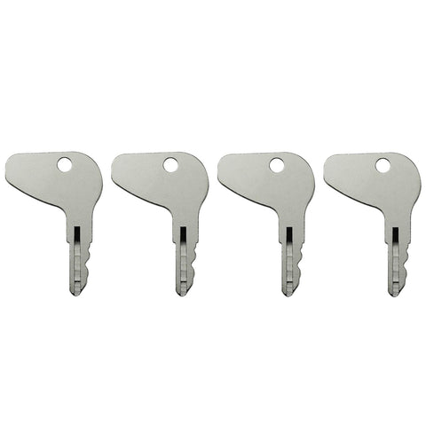 Gradora Ku-bota L series keys close-up showing precision fit