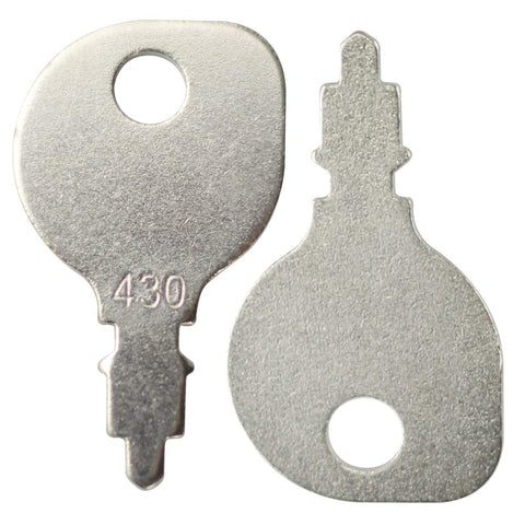 Gradora Cub Cadet compatible starter key for easy mower start.
