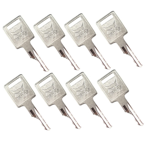 Gradora D250 ignition keys for trenchers and backhoes with easy replacements.