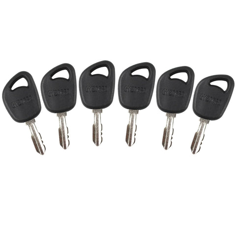 Gradora GY20680 ignition keys, side view, built for durable, reliable starts.