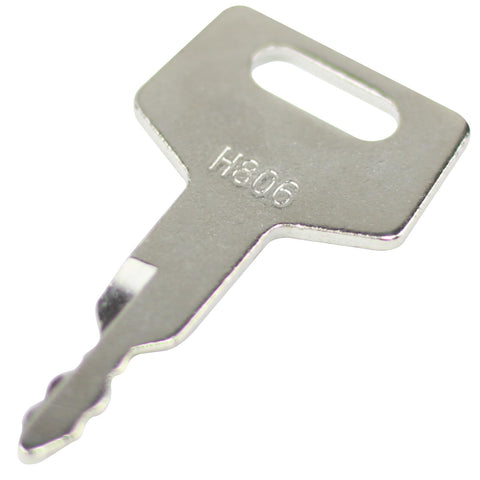 Gradora heavy equipment ignition keys in hand for on-site use.