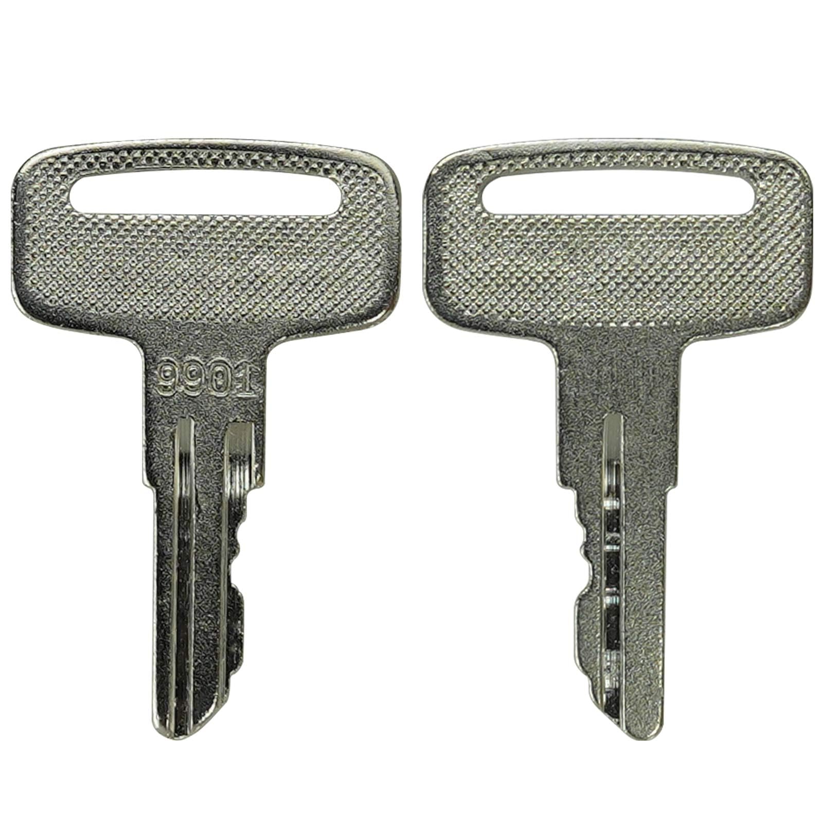 Gradora 9901 six-pack side view with organized keys for reliable on-site access.