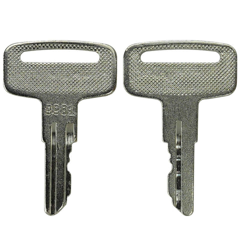 Gradora 9901 six-pack side view with organized keys for reliable on-site access.