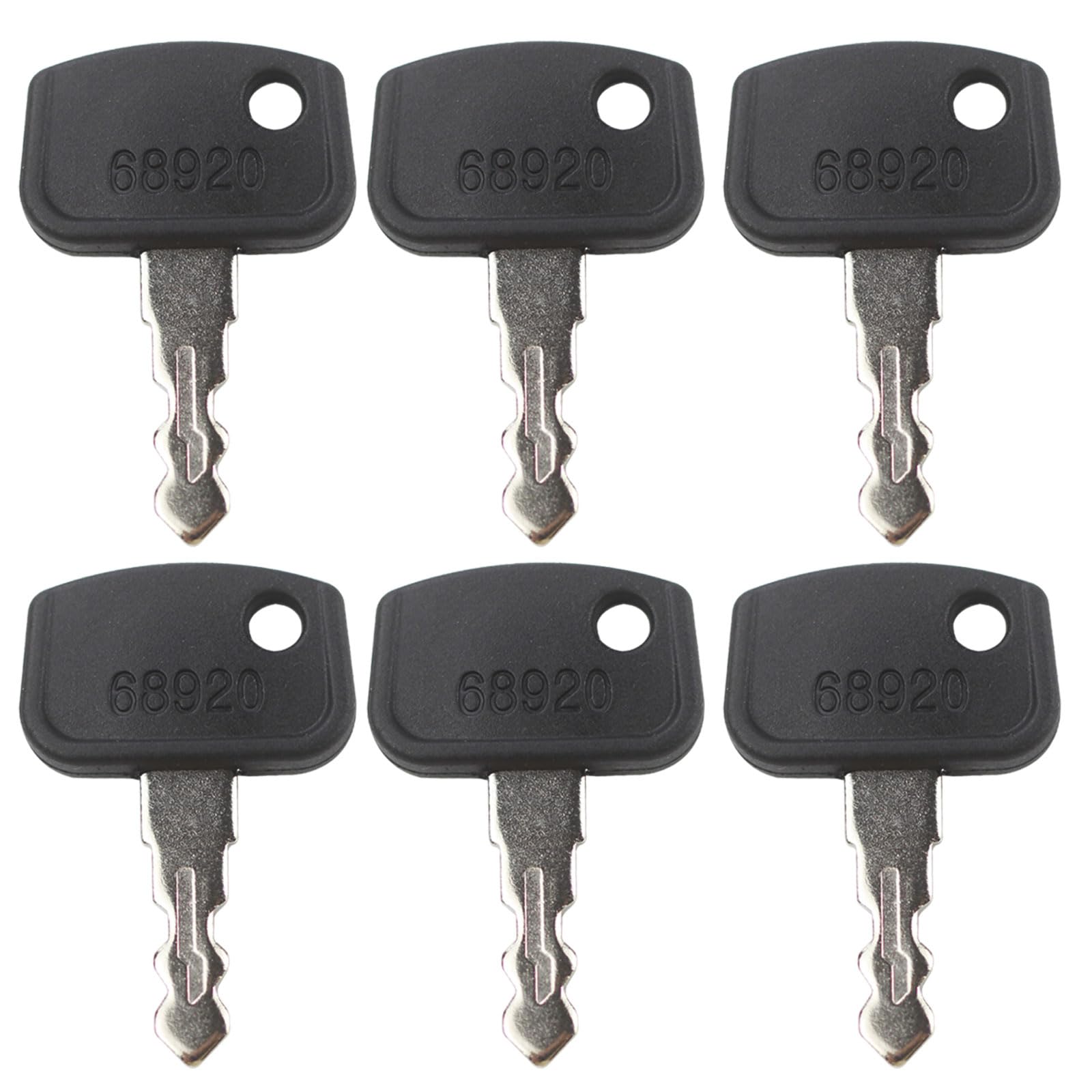 Gradora ignition keys six-pack 68920 for quick replacement and reduced downtime.