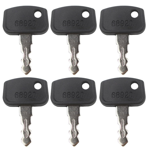 Gradora ignition keys six-pack 68920 for quick replacement and reduced downtime.