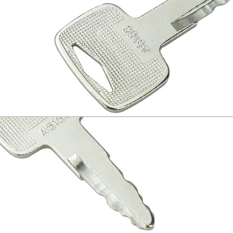 Gradora ignition keys 91A07-01910 engraving close-up emphasizes sturdy steel branding