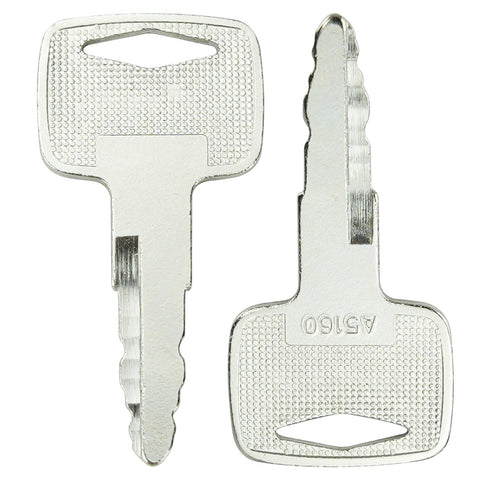 Gradora ignition keys 91A07-01910 pack of 6 ready for quick forklift ignition replacement