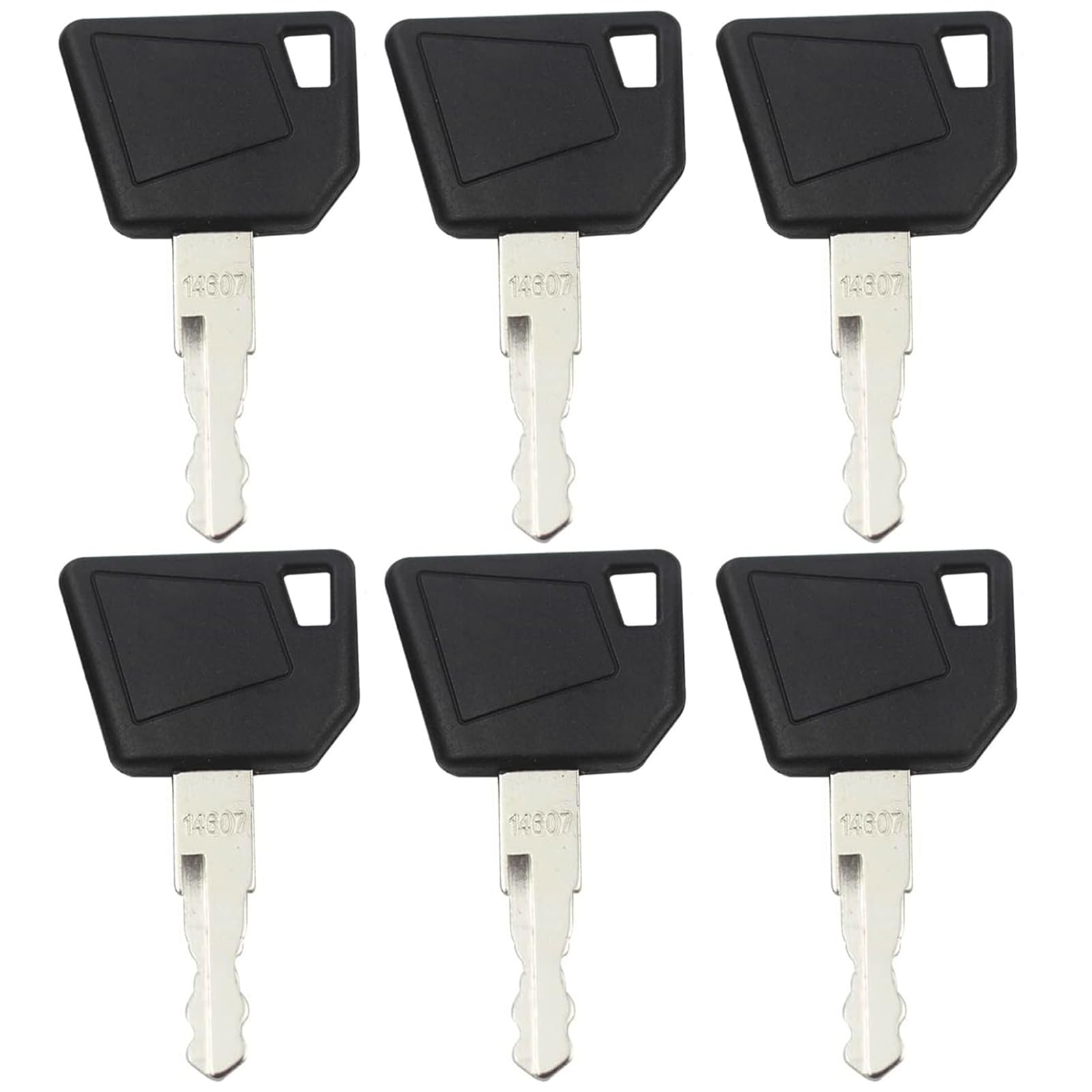 Gradora ignition keys 14607 pack, ready for quick replacement on compatible equipment.