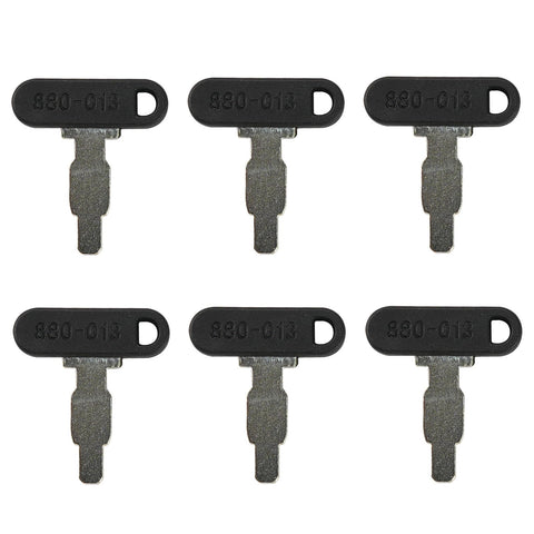 Gradora ignition keys pack6 compatibility, versatile fit for Honda and clone engines.