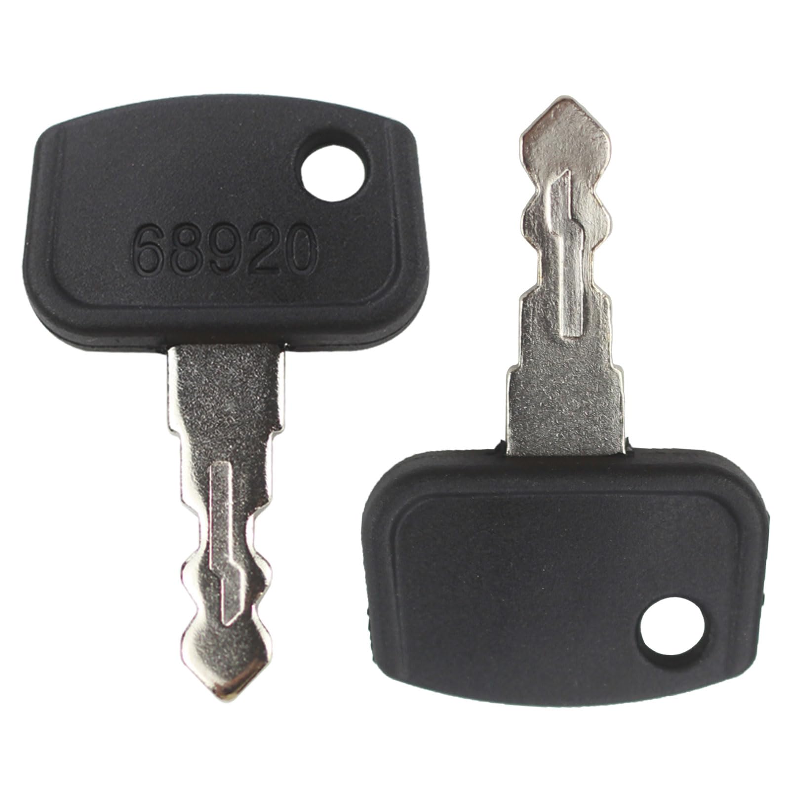 Gradora ignition keys stamped 68920 for easy identification and ordering.