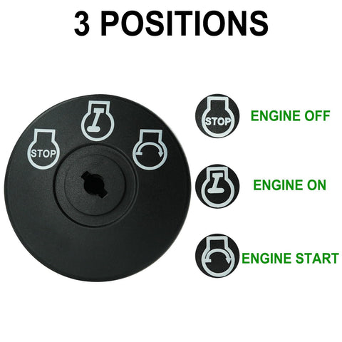 Gradora five-terminal ignition switch supports flexible wiring options