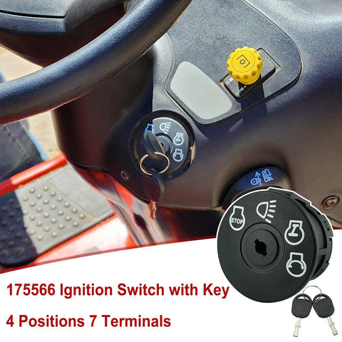 Gradora ignition switch suitable for Scotts and Sabre tractors