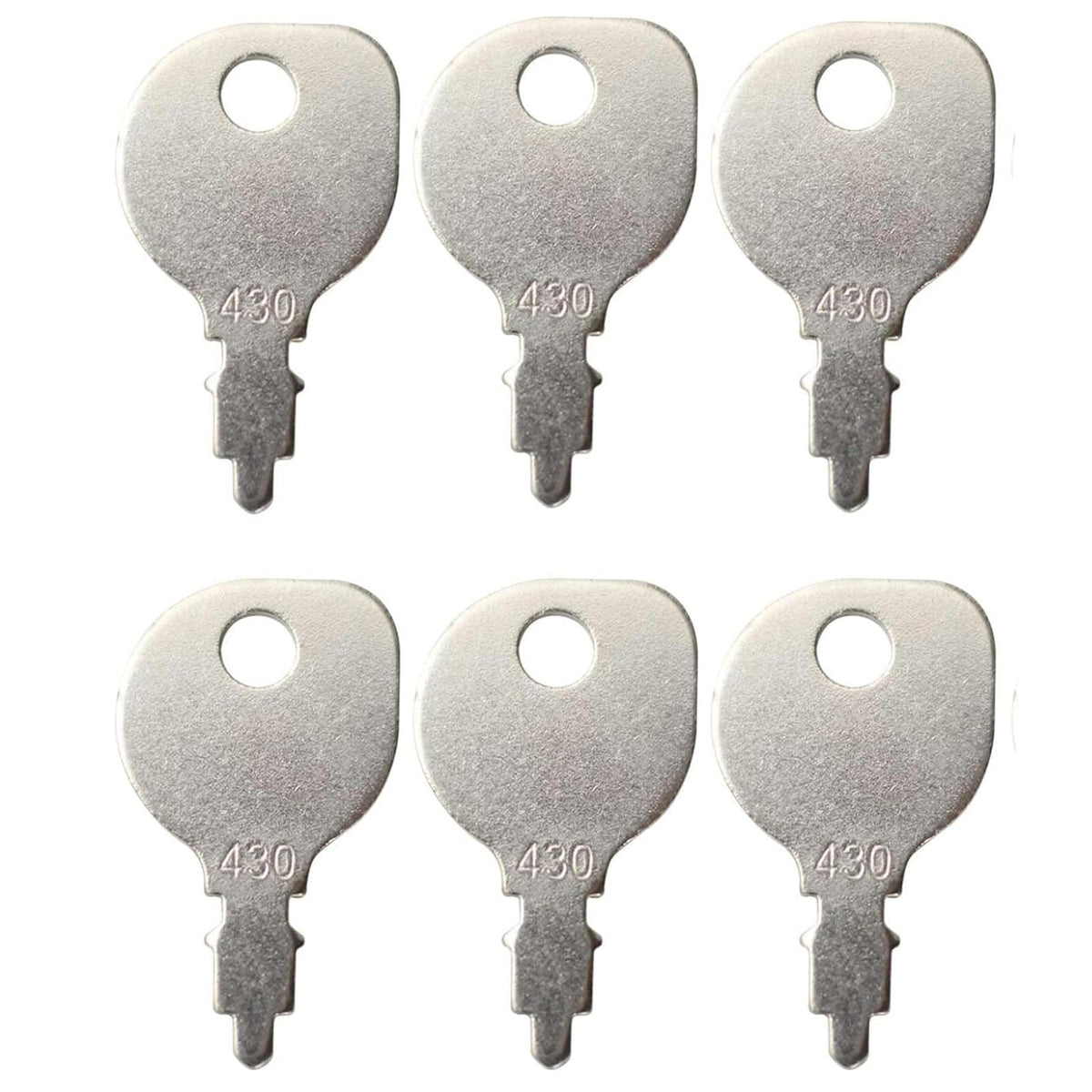 Gradora 691959 starter keys pack enables quick replacement on riding mowers.