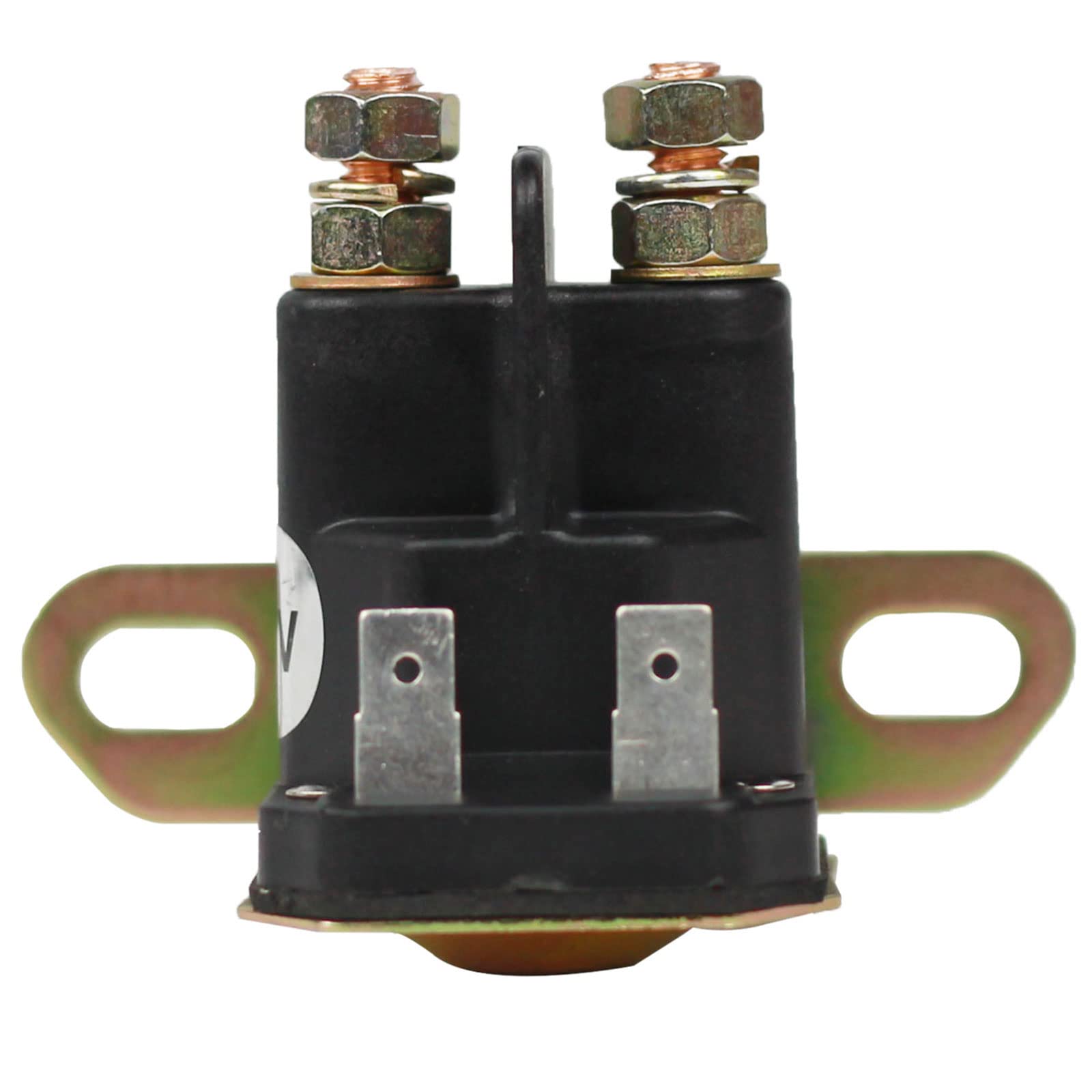 Gradora 12V solenoid wiring close-up showing clean terminals for easy wiring.