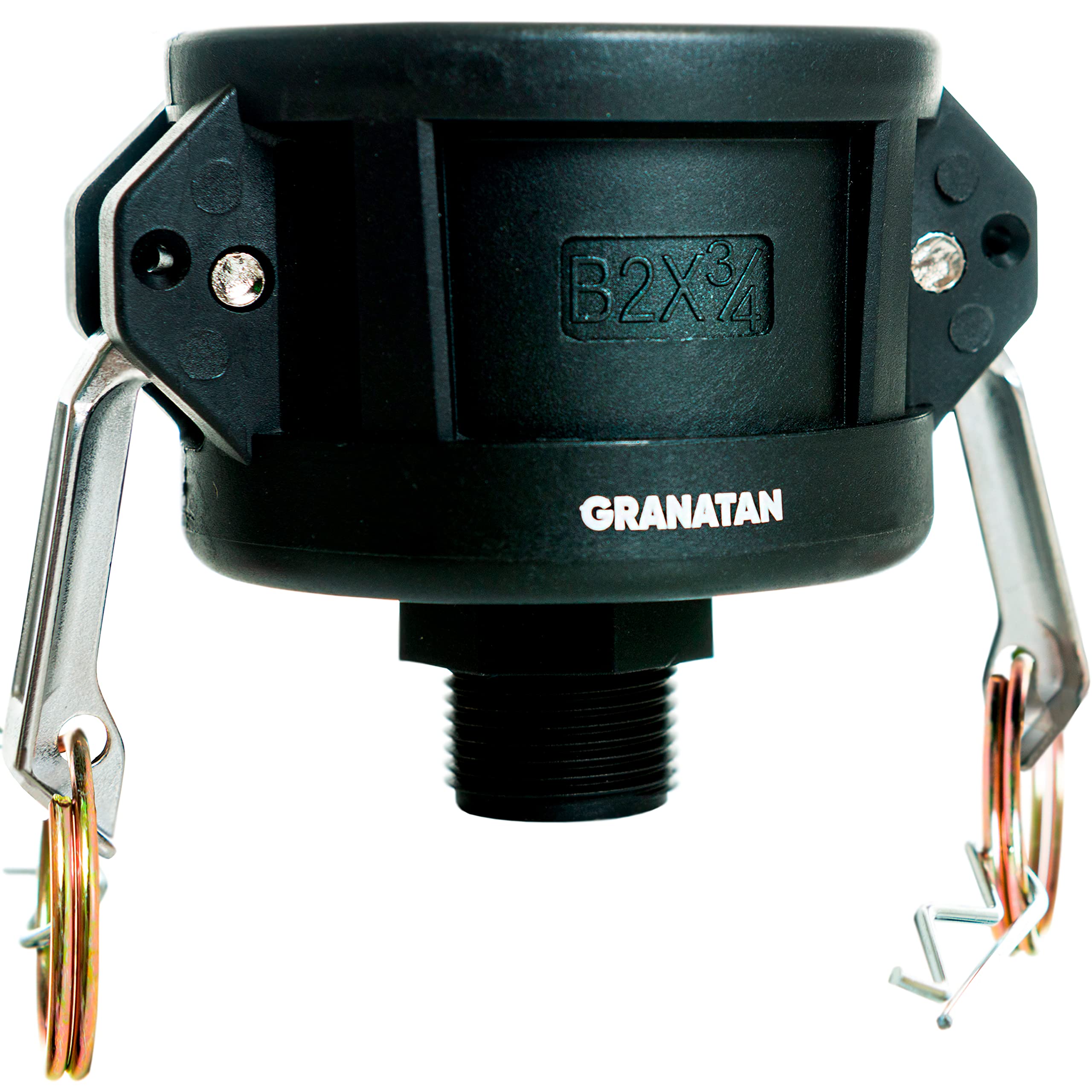 Granatan tote fittings 2in coupler with 3/4in threading for fast, leak-resistant connections.