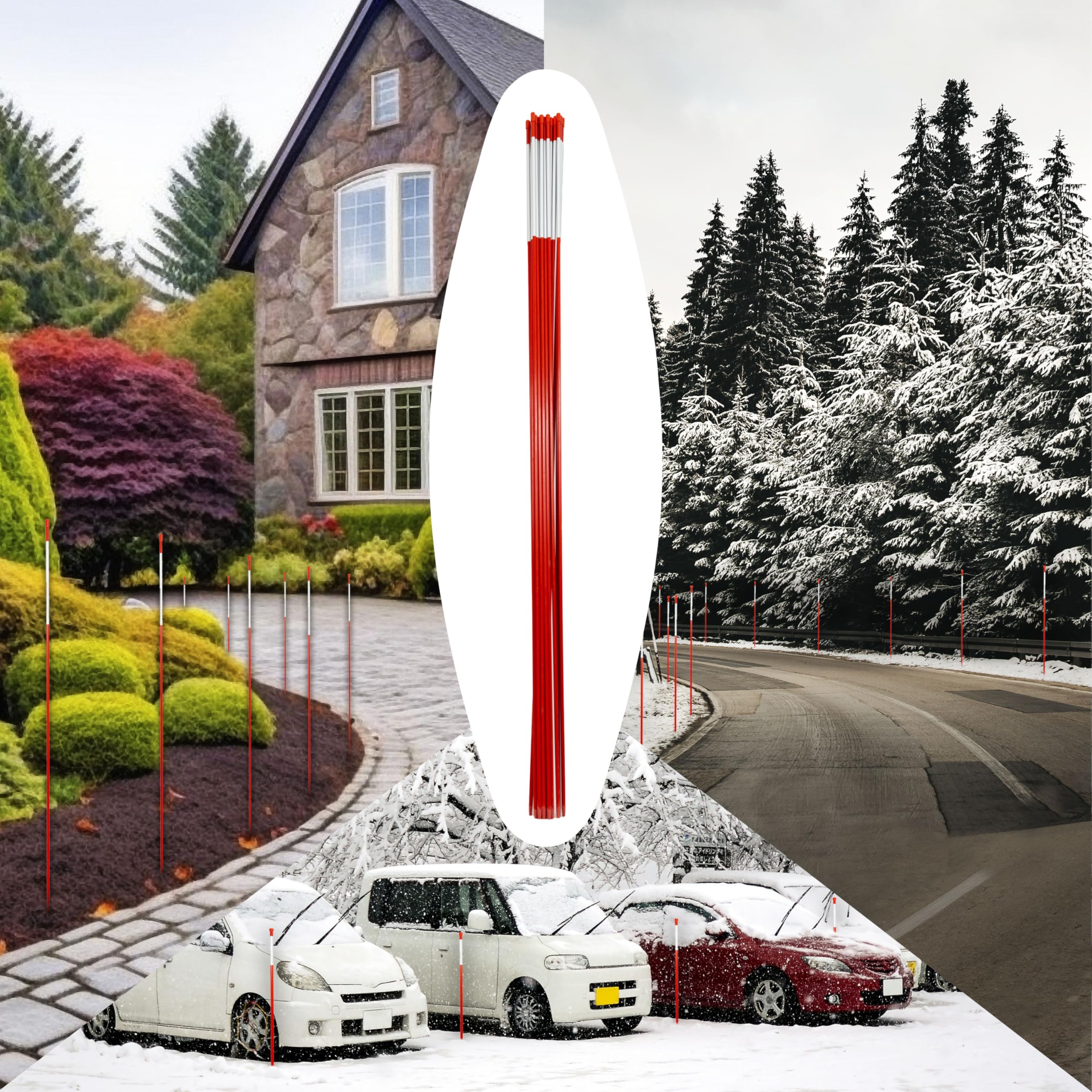 Grantan versatile markers suit landscaping, construction zones, and event layouts