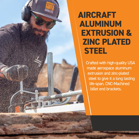 Made in USA Granberg aluminum and zinc-plated steel construction.