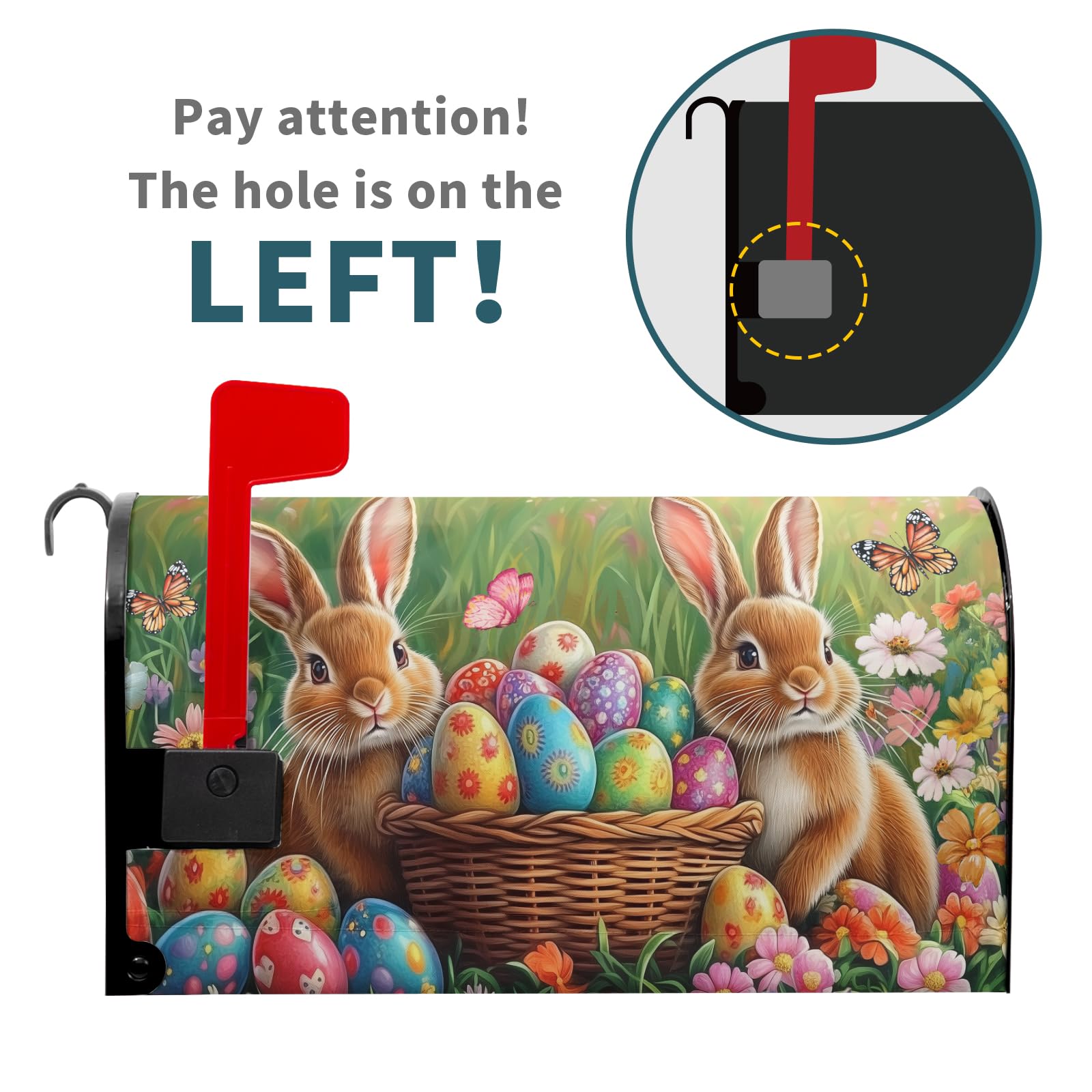 Granbey Easter cover shows vibrant spring flowers for outdoor decor.