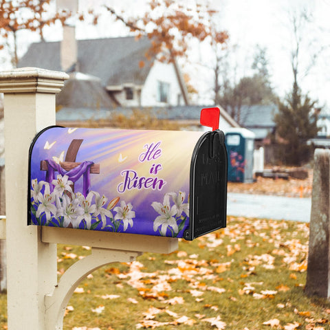 Granbey Outdoor Easter decor mailbox cover suitable for garden and patio