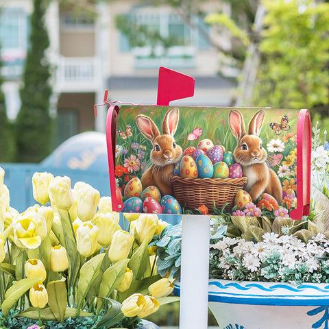 Granbey spring holiday decor ready for Easter and garden celebrations.