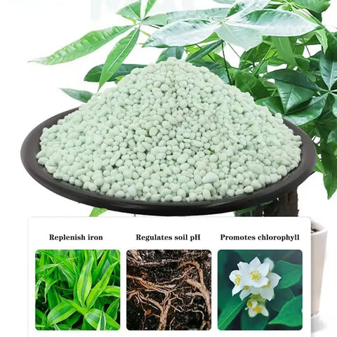 GRANDAN water-soluble iron and sulfur source for easy irrigation mixes.