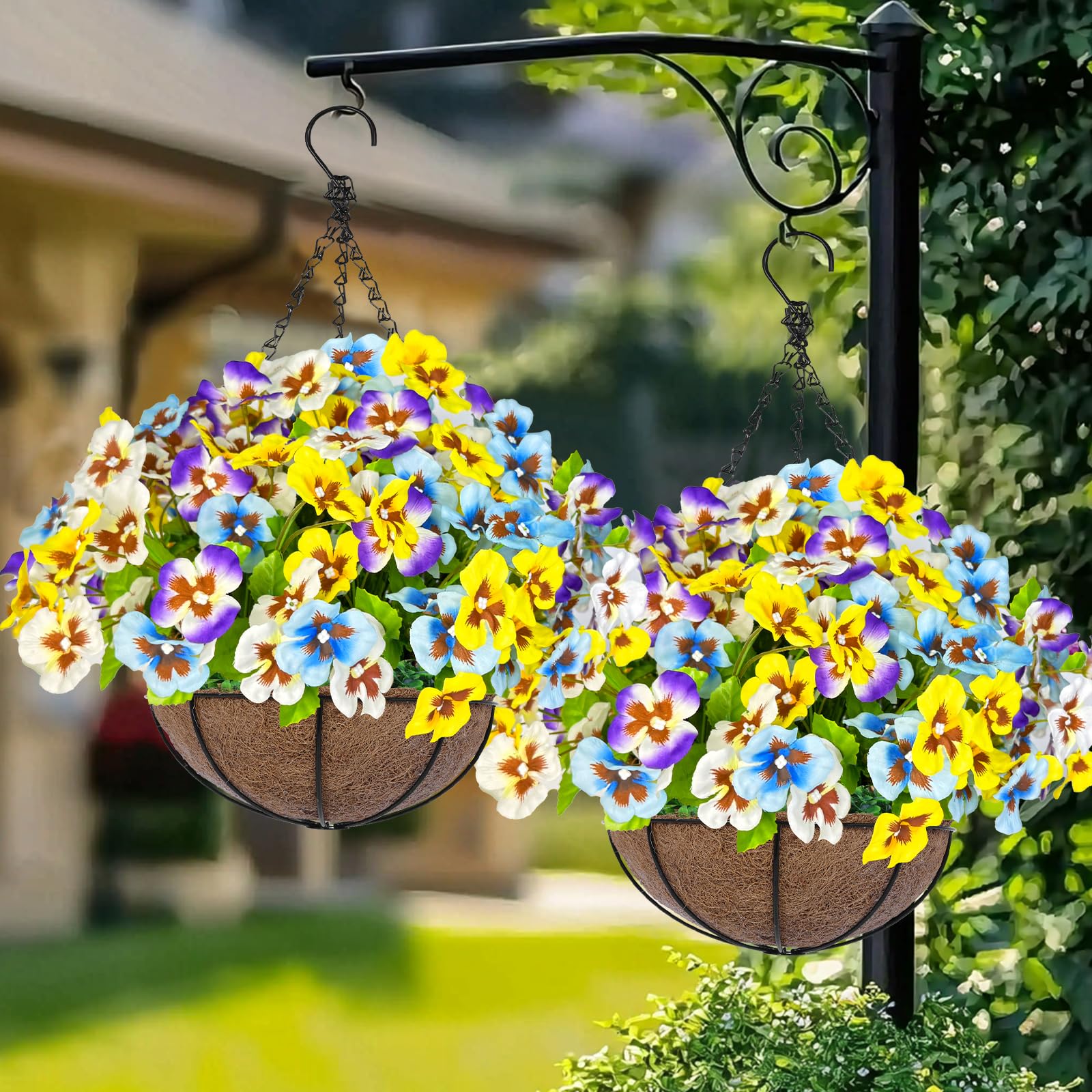 UV-resistant and waterproof Grandeal pansies designed for outdoors
