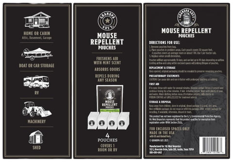 Close-up of the packaging with 1.75 oz per pouch and 40-count pack