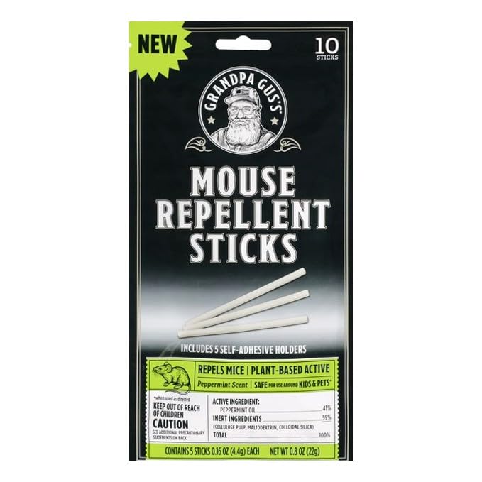 Grandpa Gus's pack of 10 sticks enables multi-space protection.