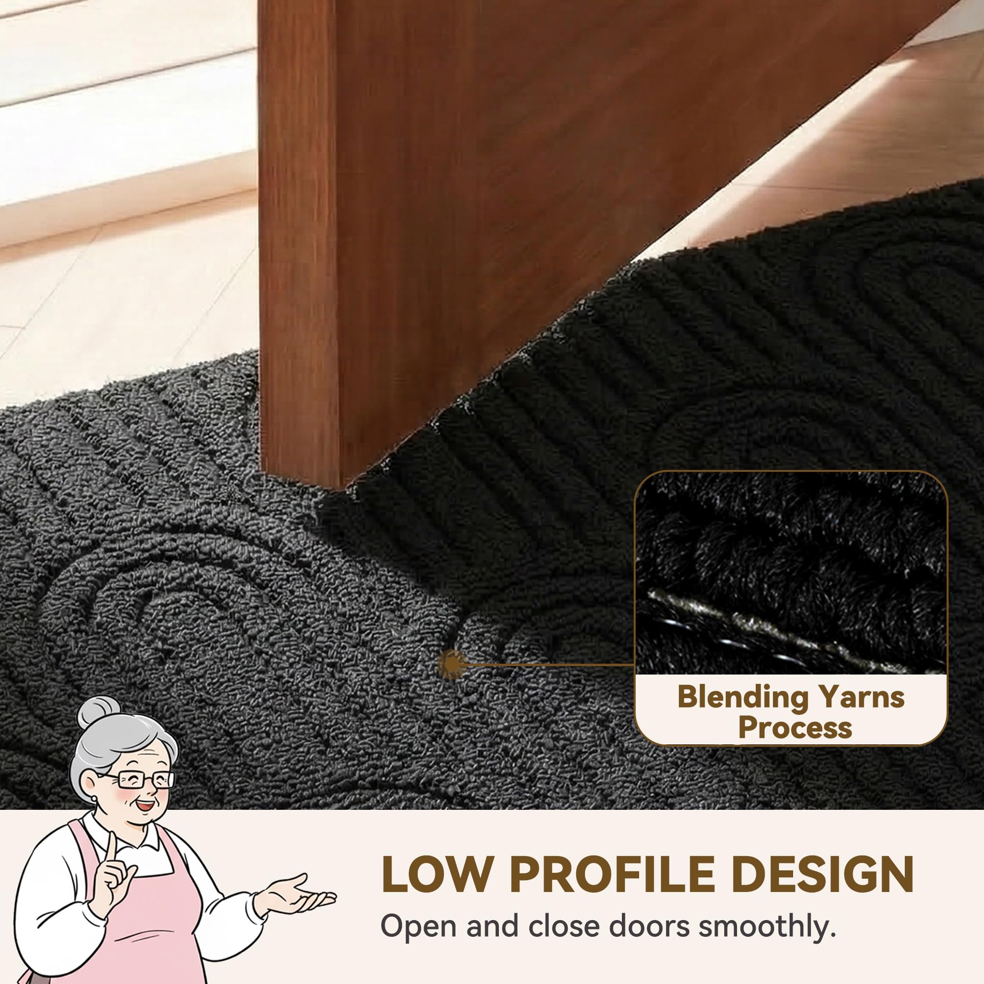 GRANNY SAYS durable double-layer weave supports long use