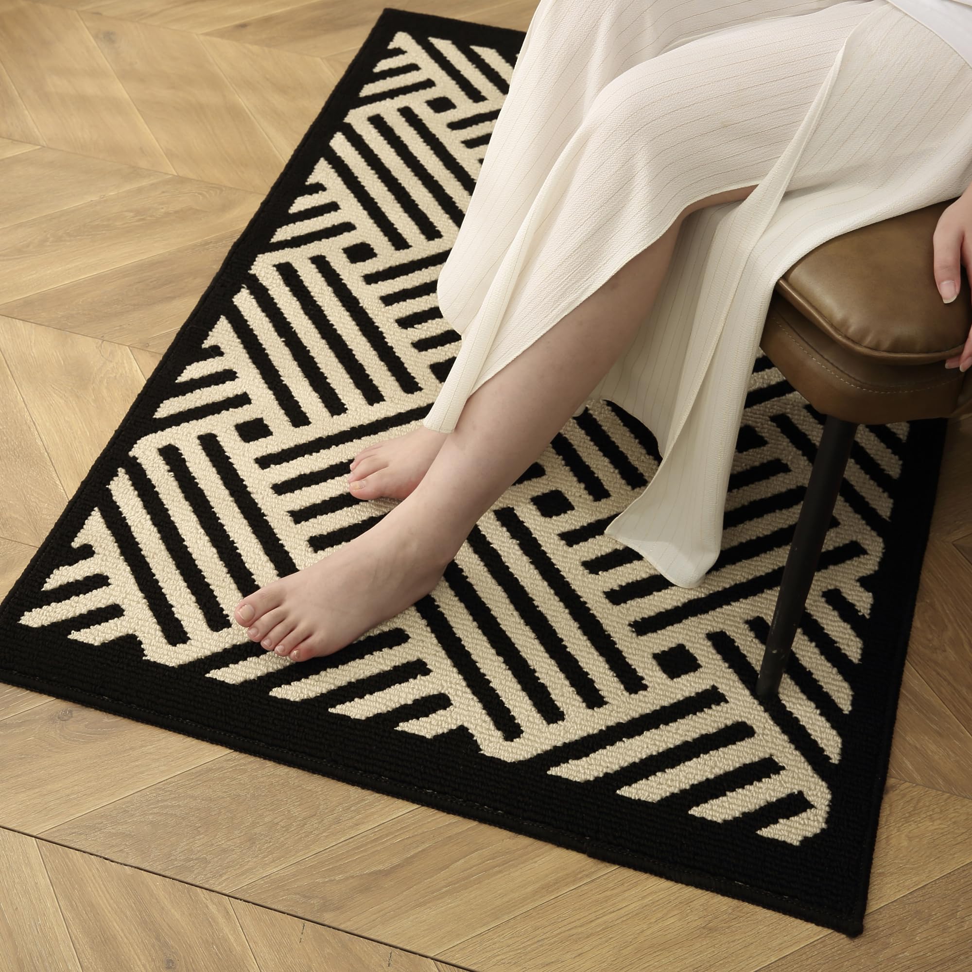 GRANNY SAYS front door entryway mat suitable for indoor and covered outdoor spaces