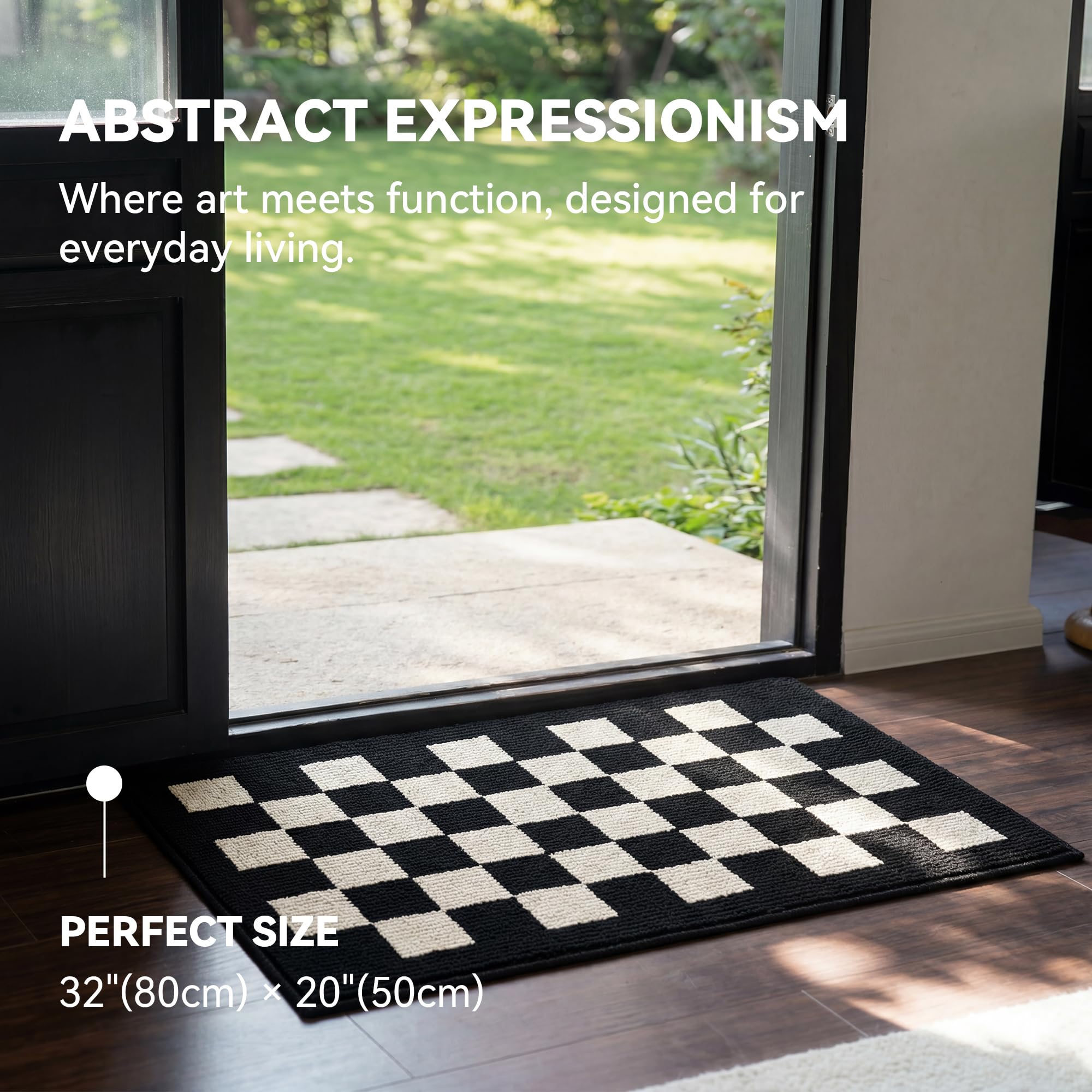 GRANNY SAYS Low-profile design fits under doors without snagging.