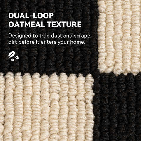 GRANNY SAYS Machine washable doormat for easy cleaning.