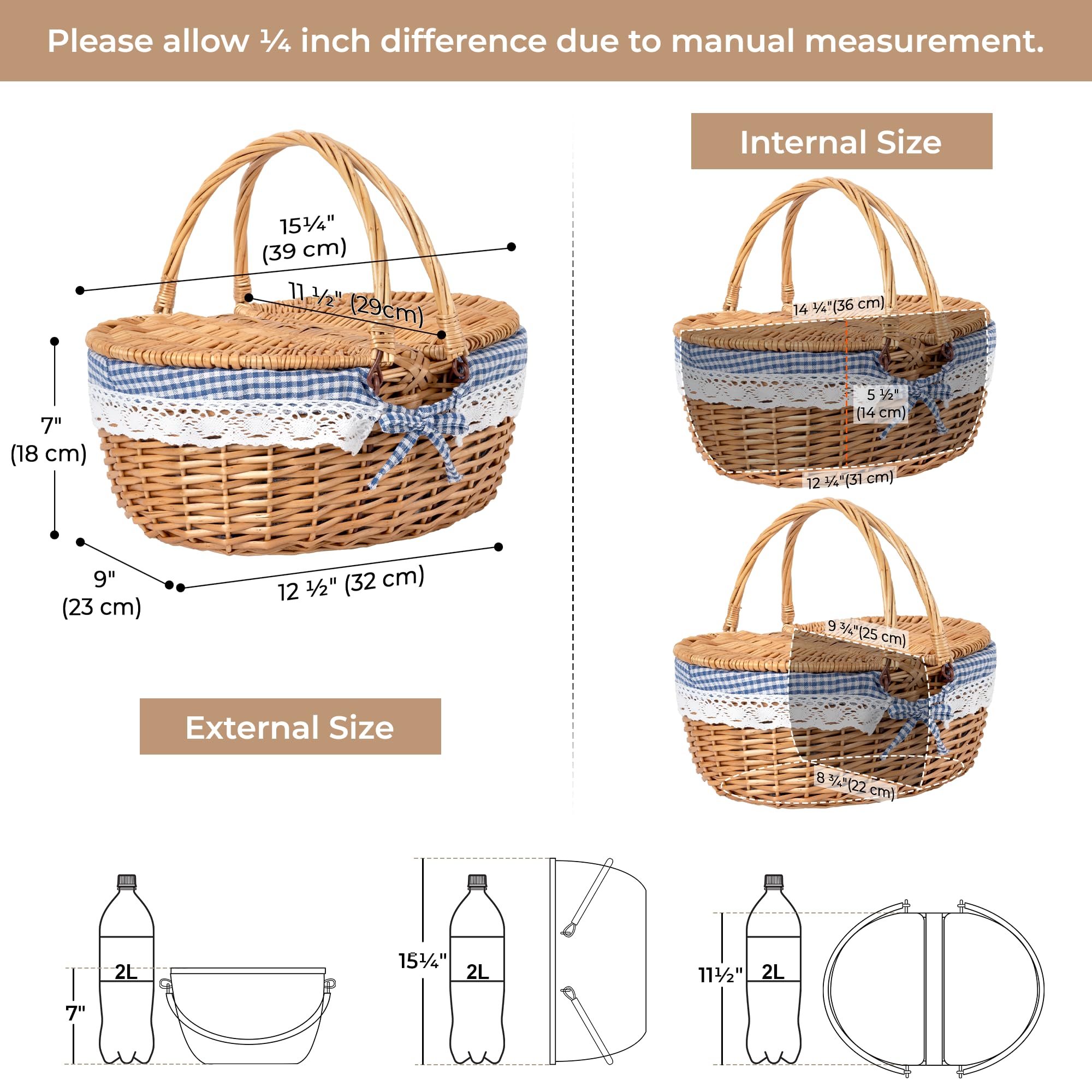 GRANNY SAYS lace removable washable liner keeps interiors clean after gatherings.