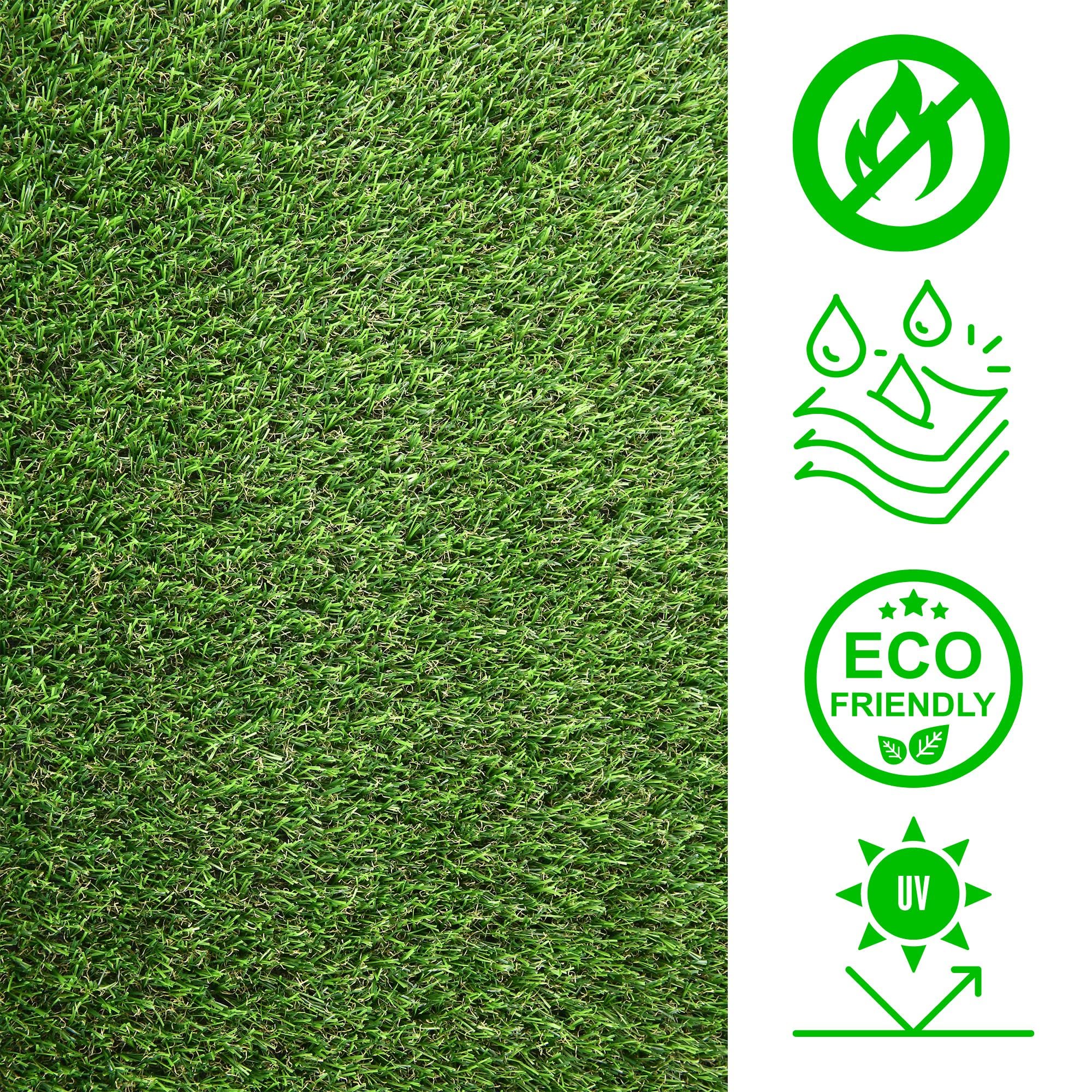 GRASS EXPRESS drought-friendly turf saves water while remaining vibrant.