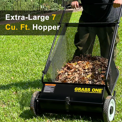 Grass One reinforced frame emphasizes sturdy metal construction for durability.