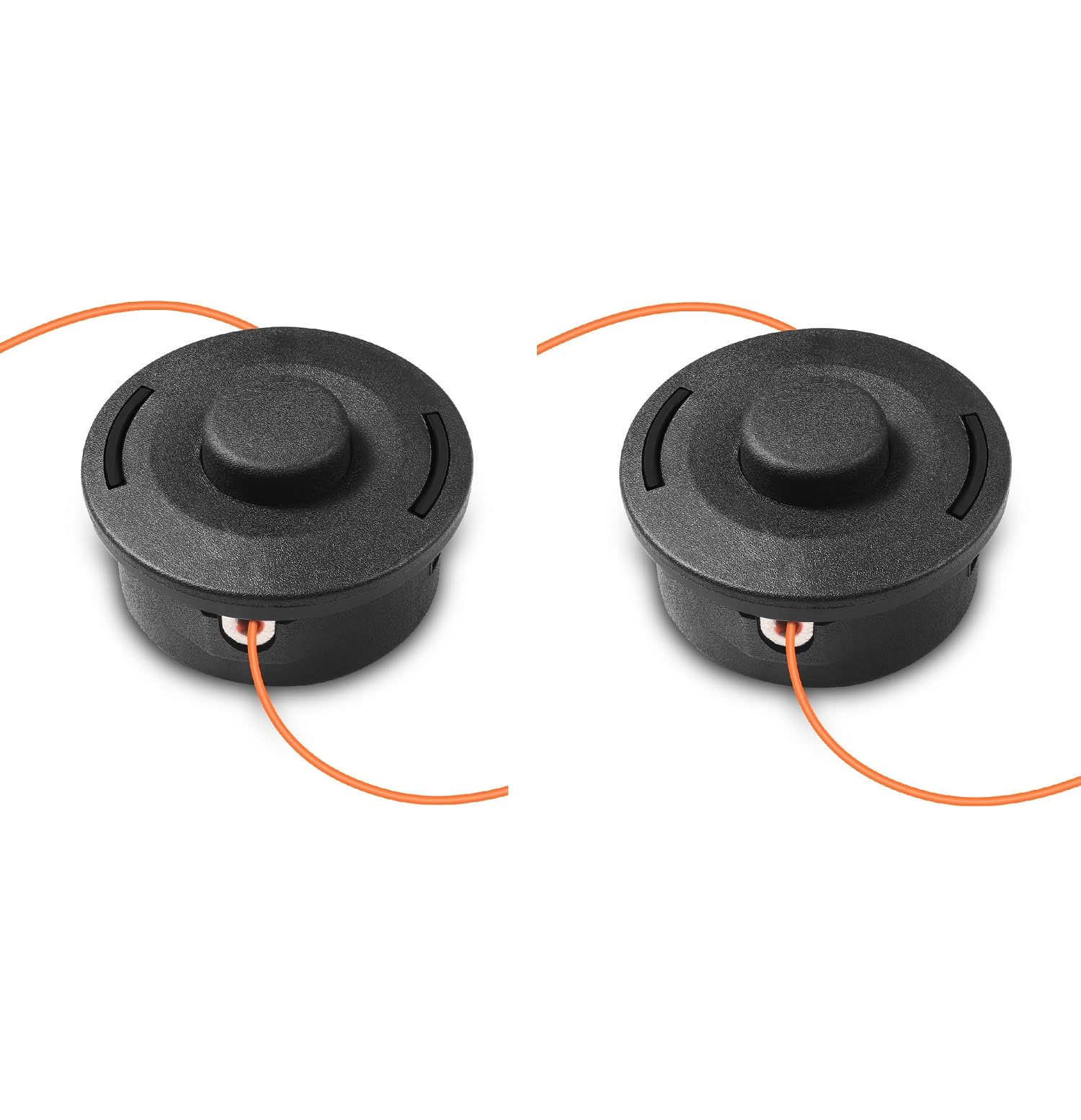 Grasscape 2-pack 25-2 trimmer head ready for rapid replacement on compatible trimmers.