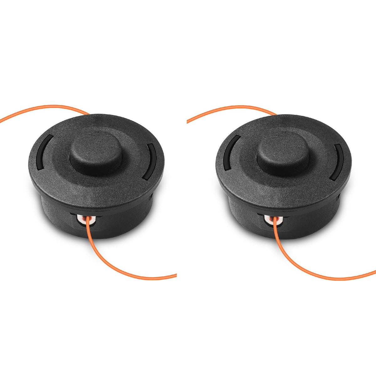 Grasscape 2-pack 25-2 trimmer head ready for rapid replacement on compatible trimmers.