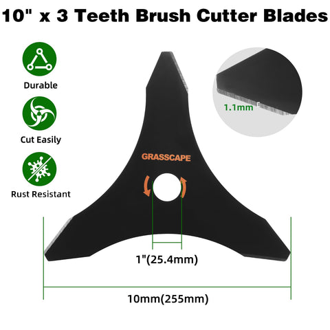 Grasscape adapter kit for Stihl 1in arbor enables quick mounting