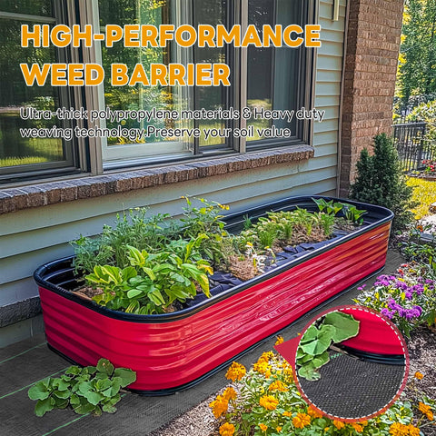GRASSCLUB weed barrier on garden path demonstrates easy cut-to-fit installation