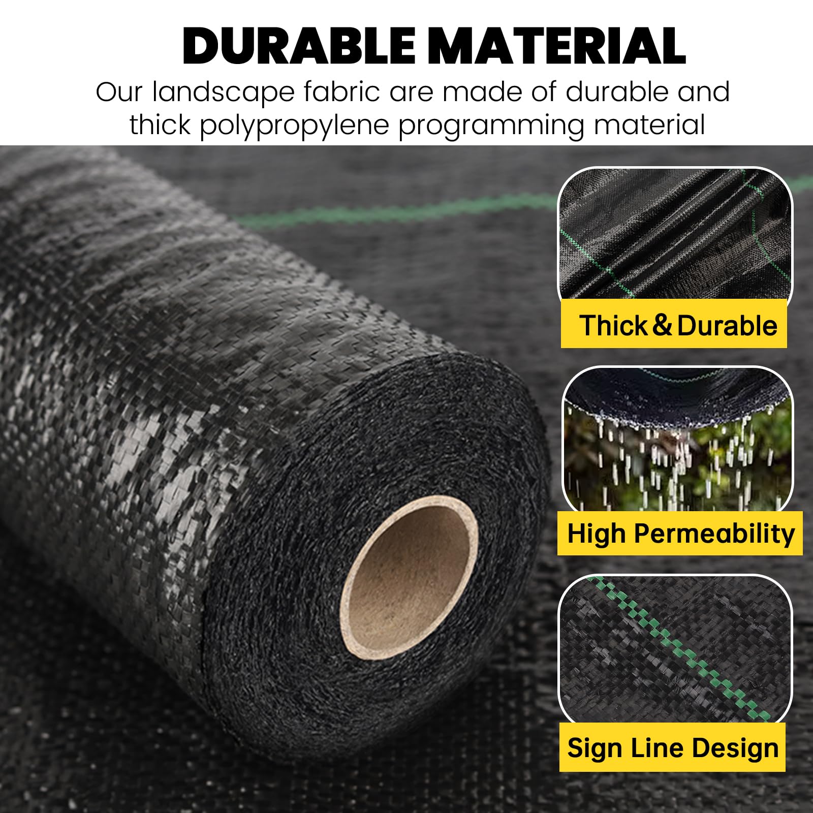 Close-up of GRASSCLUB polypropylene fibers showing strength for long-lasting use