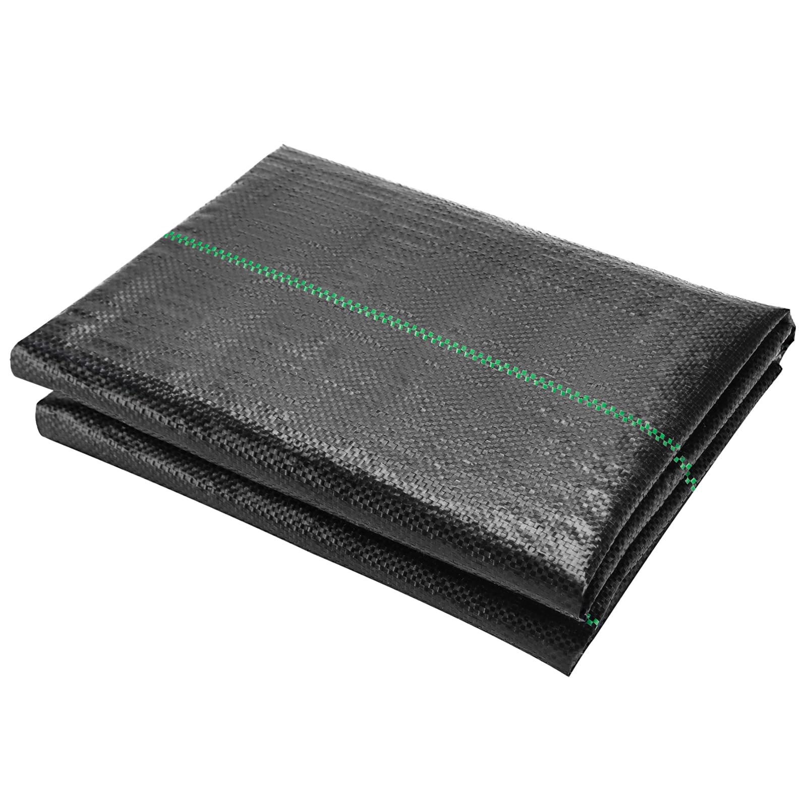 GRASSCLUB weed barrier fabric close-up weave showing durable construction for weed suppression