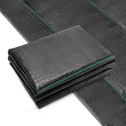 GRASSCLUB weed barrier roll laid on soil surface provides durable weed suppression