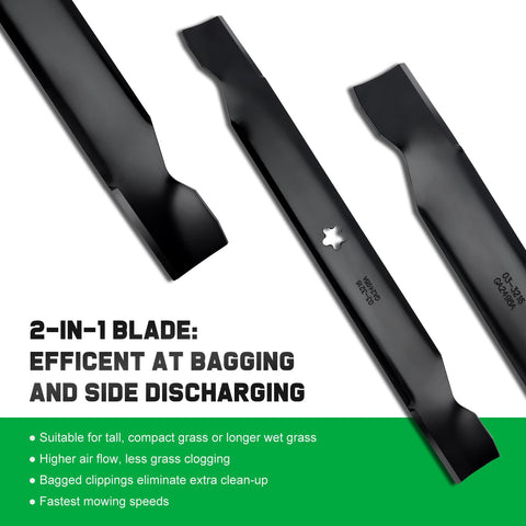 Grasscool 138971 blade edges are painted to resist rust and ease handling.