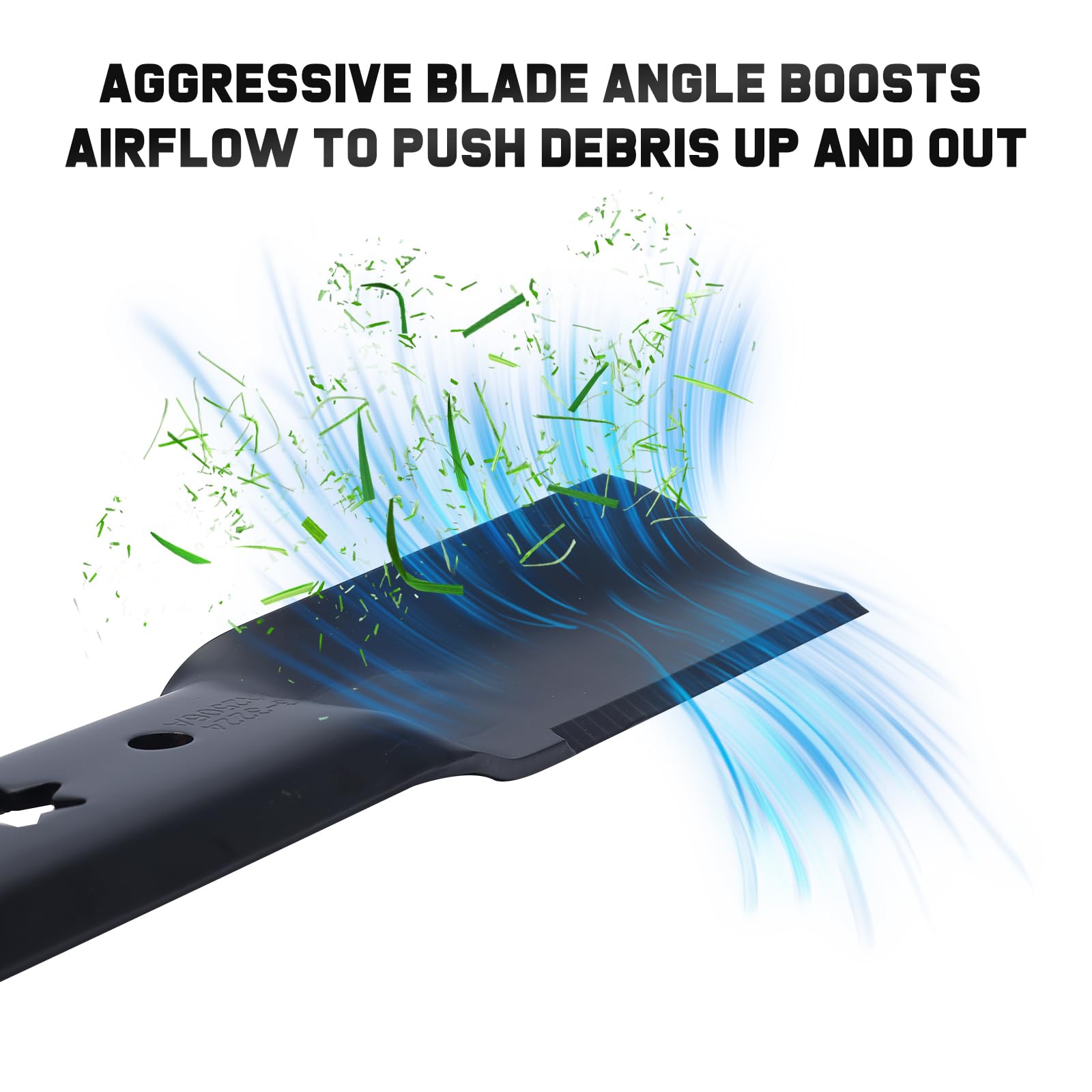 Grasscool 2-in-1 blade supports side discharge and bagging